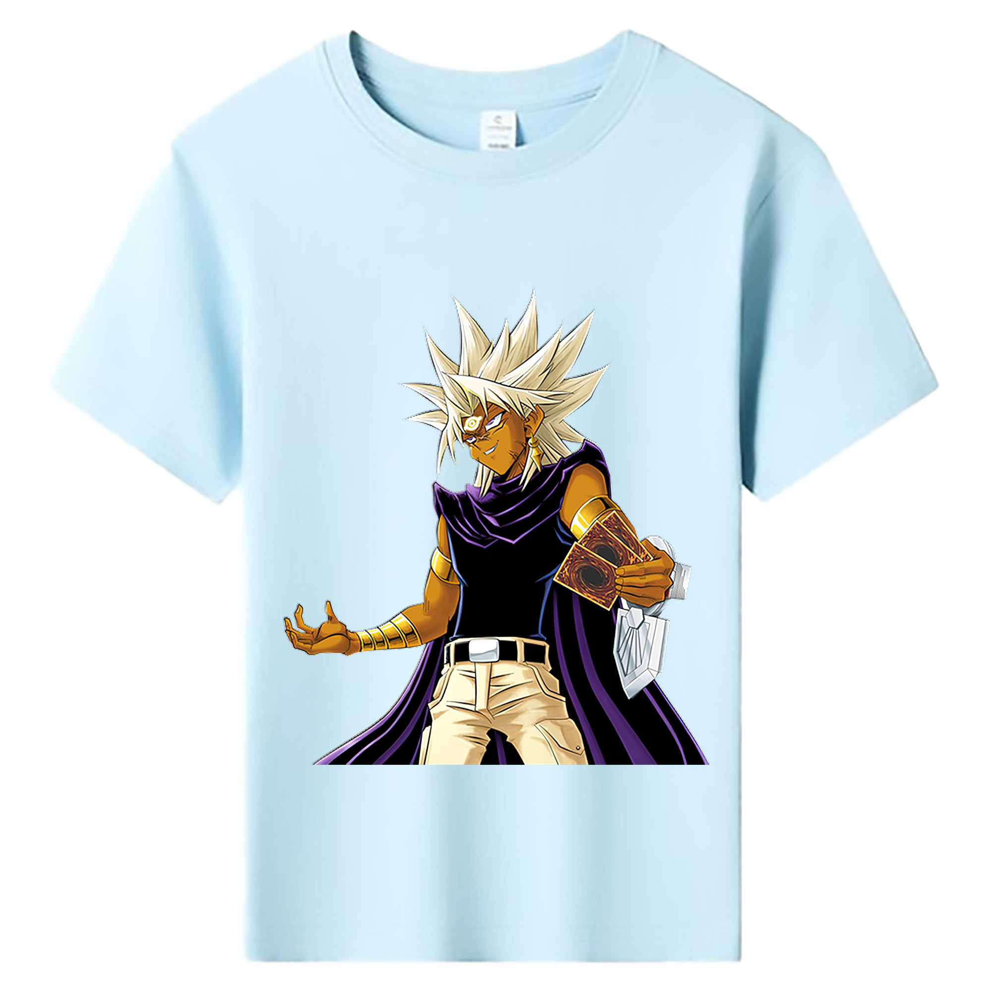 （画像用） 遊☆戯☆王 Yu-Gi-Oh! 綿100％キッズTシャツ（フロントプリント）
